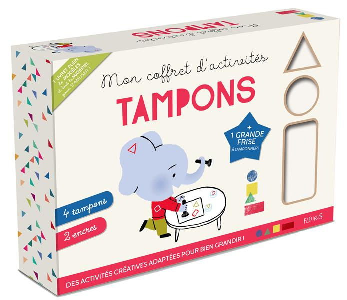 Emprunter Tampons. Coffret avec 4 tampons, 2 encres et 1 grande frise livre