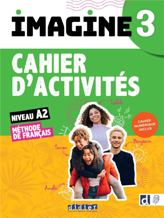 Emprunter Imagine 3 A2. Méthode de français, cahier d'activités livre