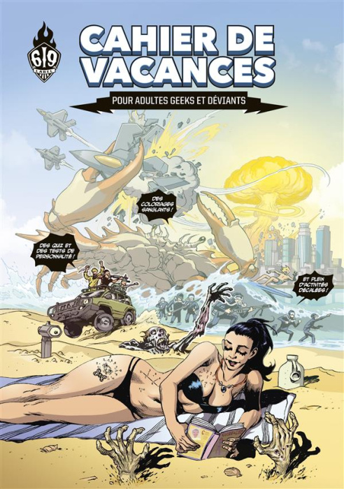 Emprunter Cahier de vacances pour adultes geeks et déviants livre