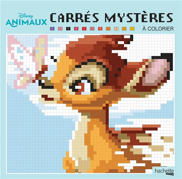 Emprunter Carrés mystères à colorier Disney Animaux livre