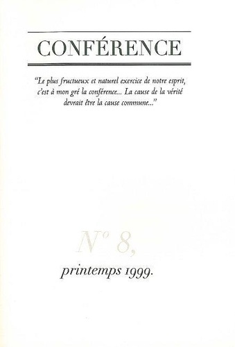 Emprunter Conference N°8. La Richesse livre