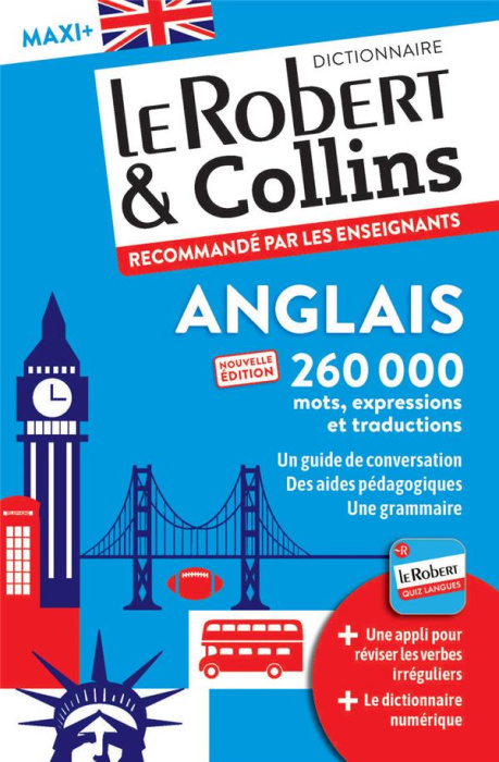 Emprunter Dictionnaire Le Robert & Collins Anglais. Maxi , Edition actualisée livre
