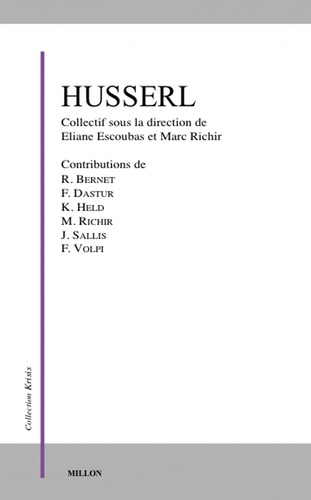 Emprunter Husserl livre