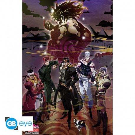 Emprunter Jojo's Bizarre Adventure - Poster maxi roulé 91,5 x 61 cm : Groupe livre