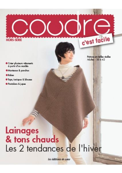 Emprunter Coudre, c'est facile Hors-série N° 14 : Lainages & tons chauds. Les 2 tendances de l'hiver. Avec pat livre
