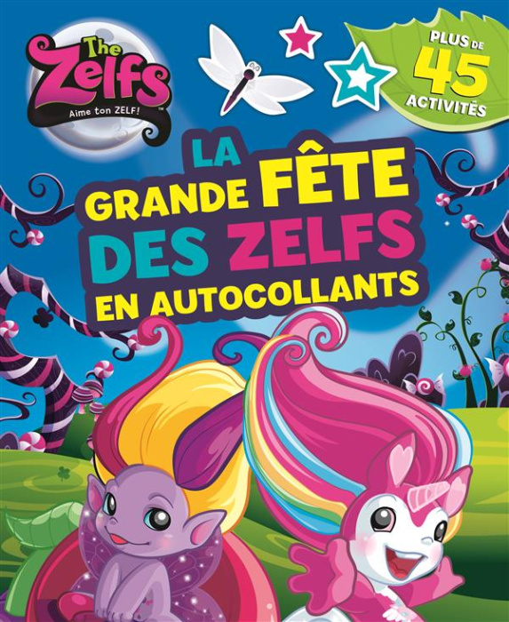 Emprunter La grande fête des Zelfs en autocollants livre