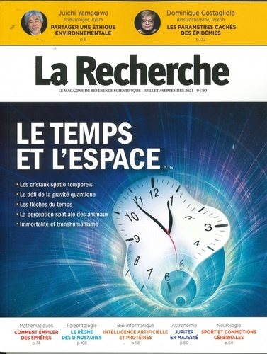 Emprunter La Recherche N° 565, novembre 2020 livre