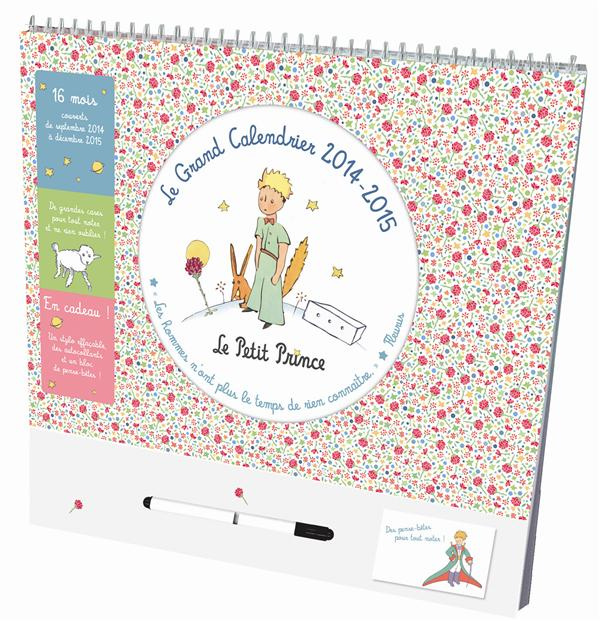 Emprunter Le petit Prince, le grand calendrier 2014-2015 livre