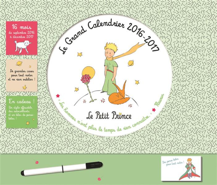 Emprunter Le Grand Calendrier Le Petit Prince 2016-2017. Edition 2016-2017 livre