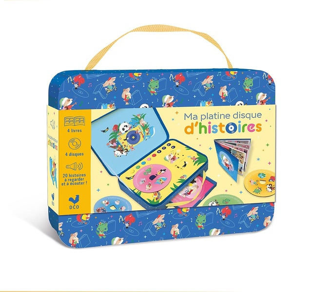 Emprunter Ma platine disque d'histoires. Avec 4 livre et 4 disques livre