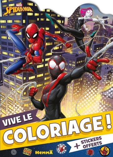 Emprunter Marvel Spider-Man. Avec stickers offerts livre