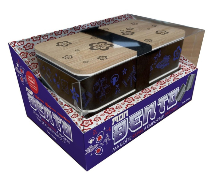 Emprunter Mon bento. Coffret avec 1 boîte à bento et des couverts livre