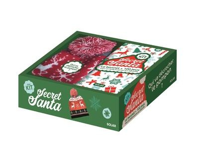 Emprunter Mon kit secret Santa. Coffret avec 1 bonnet et 1 livre-jeux livre