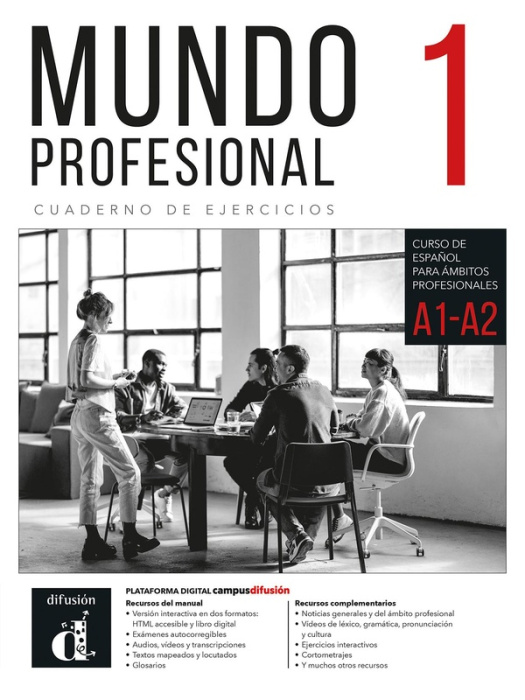 Emprunter MUNDO PROFESIONAL 1 (A1-A2). CAHIER D'EXERCICES livre