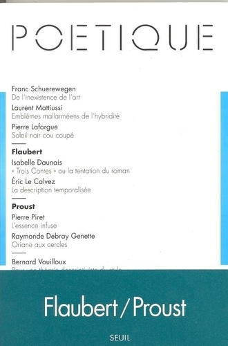 Emprunter Poétique N° 114 : Flaubert / Proust livre