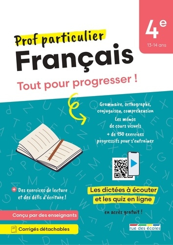 Emprunter Français 4e. Tout pour progresser ! livre