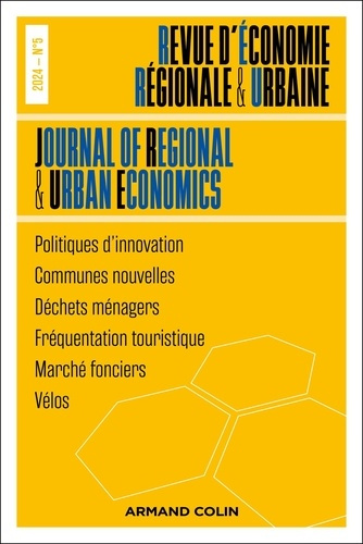Emprunter Revue d'économie régionale et urbaine N° 5/2024 livre