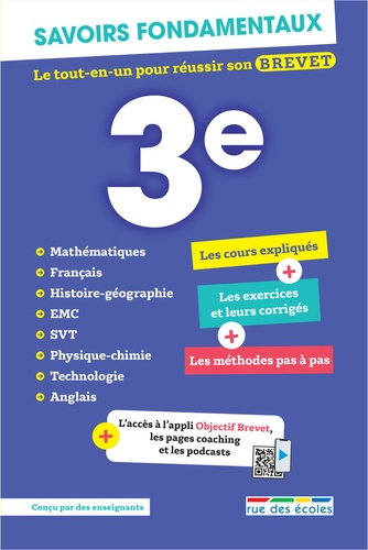 Emprunter Savoirs fondamentaux 3e. Toutes les matières, Edition 2025 livre