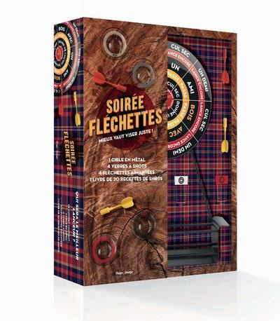 Emprunter Soirée fléchettes. Mieux vaut viser juste ! Coffret avec 1 livre de recettes Soirée fléchettes, 1 ci livre