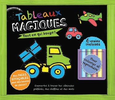 Emprunter Tableau magique, tout ce qui bouge. 4 craies incluses livre