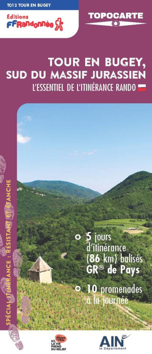 Emprunter TOUR EN BUGEY, SUD DU MASSIF JURASSIEN - REF. T012 livre