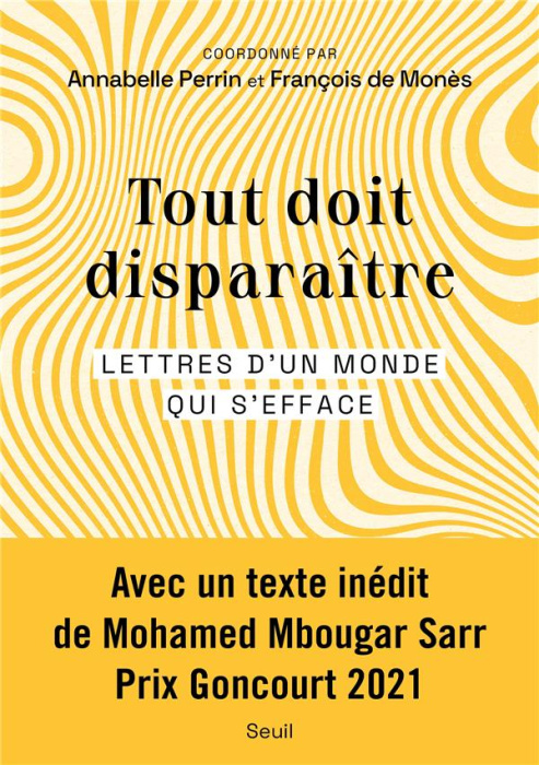 Emprunter Tout doit disparaître. Lettres d'un monde qui s'efface livre