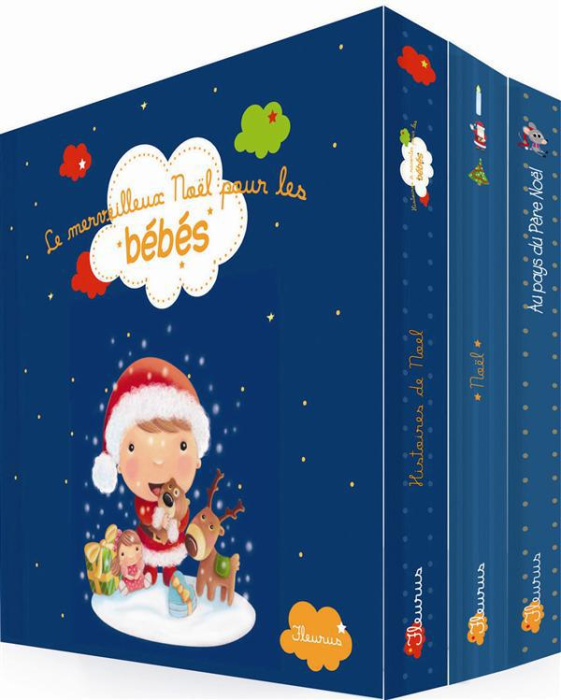 Emprunter Le merveilleux Noël pour les bébés. Coffret 3 volumes : Cherche et trouve pour les bébés, au pays du livre