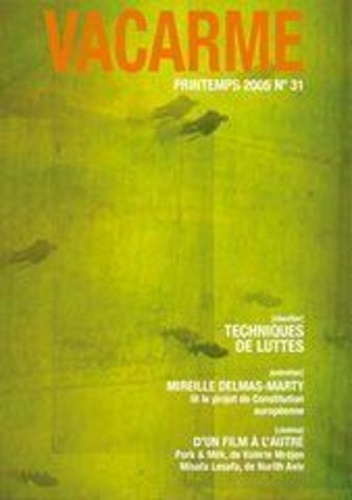 Emprunter Vacarme n 31 - printemps 2005 - projet du traite constitutionnel livre