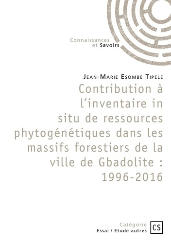 Emprunter Contribution à l'inventaire in situ de ressources phytogénétiques des massifs forestiers en vil livre