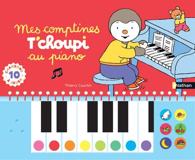 Emprunter Mes comptines T'choupi au piano. Avec 10 chansons à jouer livre
