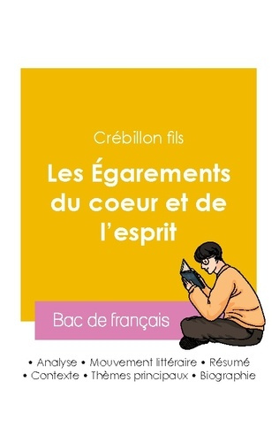 Emprunter Réussir son Bac de français 2026 : Analyse du roman Les Égarements du coeur et de l'esprit de Crébil livre