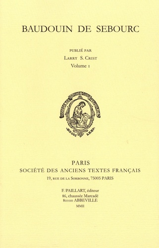Emprunter BAUDOUIN DE SEBOURC. 2 VOLS. EDITION LARRY S. CRIST livre