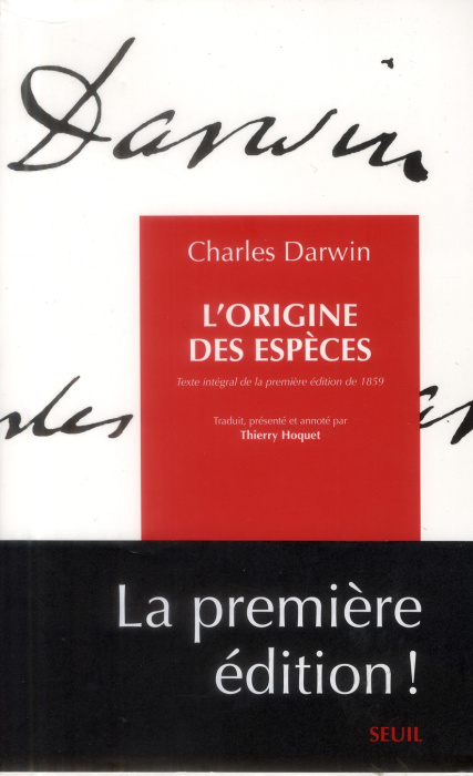 Emprunter L'origine des espèces. Texte intégral de la première édition de 1859 livre