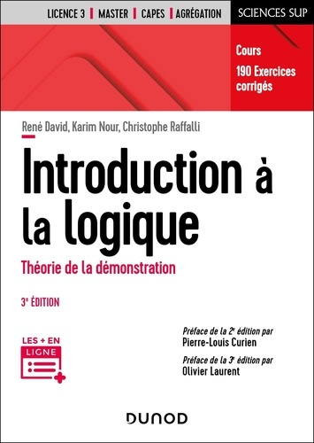 Emprunter Introduction à la logique. Théorie de la démonstration, 3e édition livre