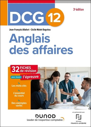 Emprunter Anglais des affaires DCG 12. 32 fiches de révision, 3e édition livre