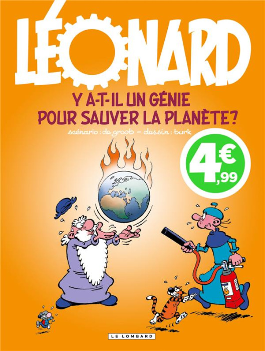 Emprunter Léonard Tome 38 : Y a-t-il un génie pour sauver la planète ? - Prix Réduit Les Indispensables 2022 livre