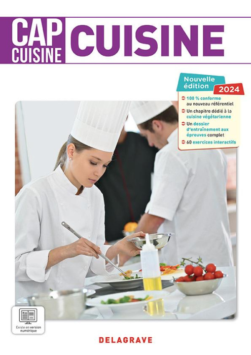 Emprunter Cuisine CAP Cuisine 1re - 2e années. Edition 2024 livre