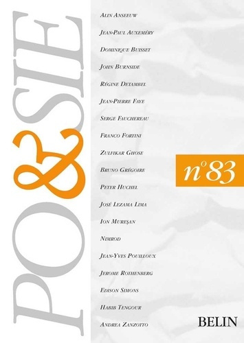 Emprunter POESIE N 83 livre