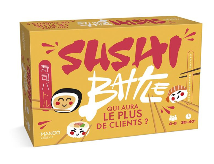 Emprunter SUSHI BATTLE - QUI AURA LE PLUS DE CLIENTS ? livre
