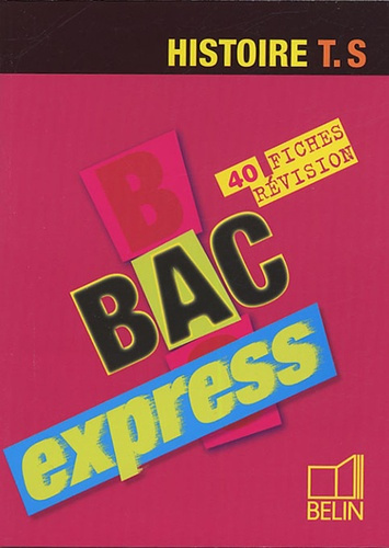 Emprunter Histoire Tle S. 40 fiches de révision livre