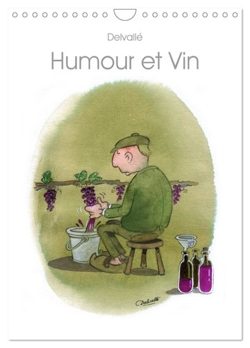 Emprunter Humour et Vin (Calendrier mural 2026 DIN A4 horizontal), CALVENDO calendrier mensuel. Dessins d'humo livre