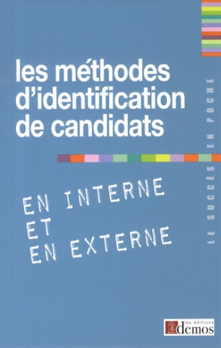 Emprunter Les méthodes d'identification de candidats en interne et en externe livre