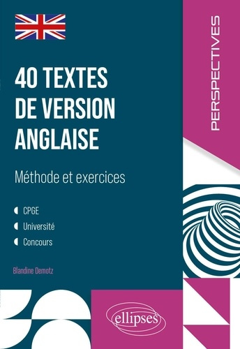 Emprunter 40 textes de version anglaise. Méthode et exercices livre