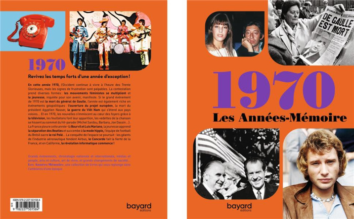 Emprunter Les années-mémoire 1970 livre