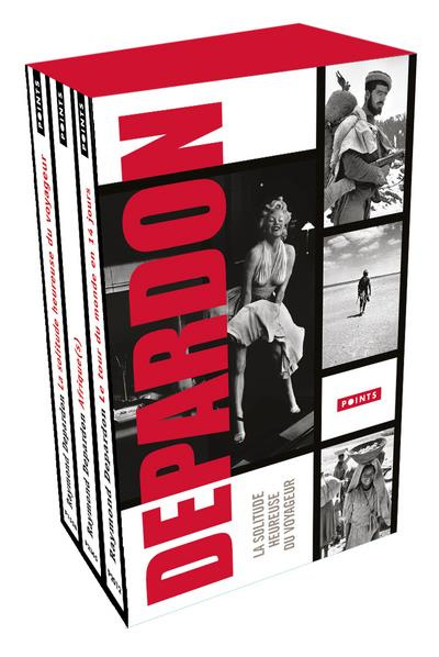 Emprunter Raymond Depardon coffret en 3 volumes. Le tour du monde en 14 jours ; Afrique(s) ; La solitude heure livre