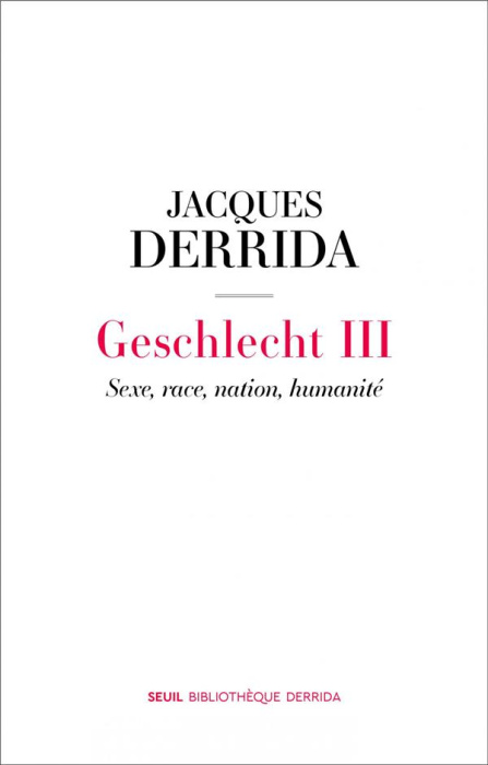 Emprunter Geschlecht. Tome 3 : Sexe, race, nation, humanité livre