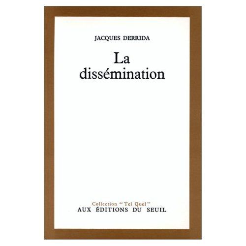 Emprunter La Dissémination livre