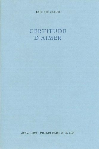 Emprunter Certitude d'aimer livre