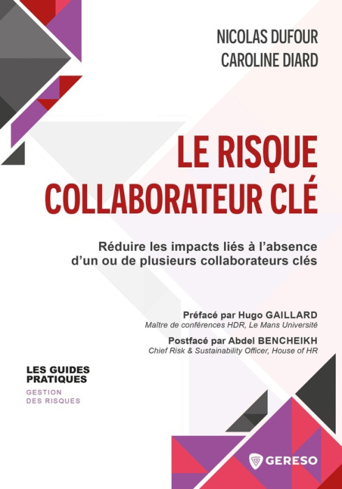 Emprunter Le risque collaborateur clé. Réduire les impacts liés à l'absence d'un ou de plusieurs collaborateur livre