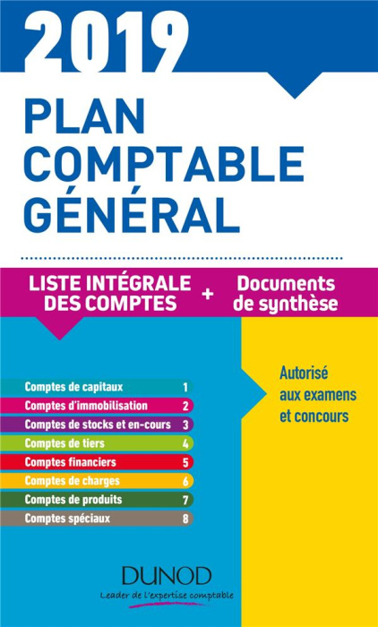 Emprunter Plan comptable général. Plans de comptes & document de synthèse, Edition 2019 livre